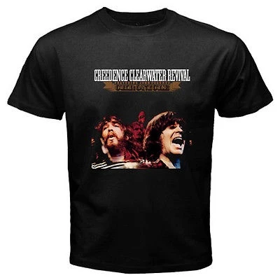 Новая мужская черная футболка JRC Creedence Clearwater возбуждающая Хроника размер от S до 3XL