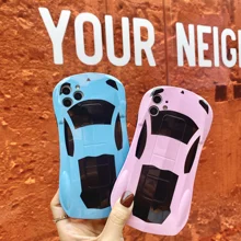 Luxury 3D Race Sports car Cover for iPhone 12 Pro Max X XR XS SE 2020 12 Mini Cute Racing vehicle Model Silicone Cases 11 Pro