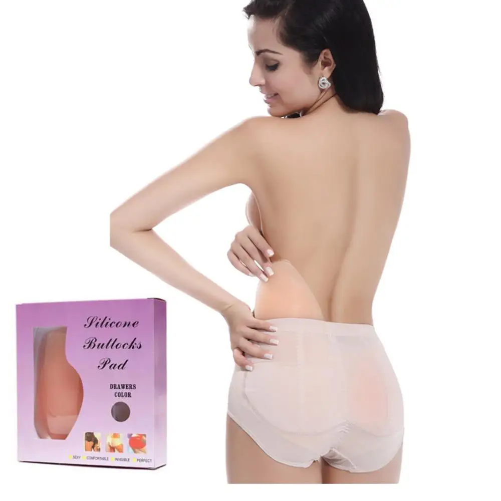 

Silicone Butt Padded Buttocks Enhancer Body Shaper Sexy with Smooth Control Skin M L XL