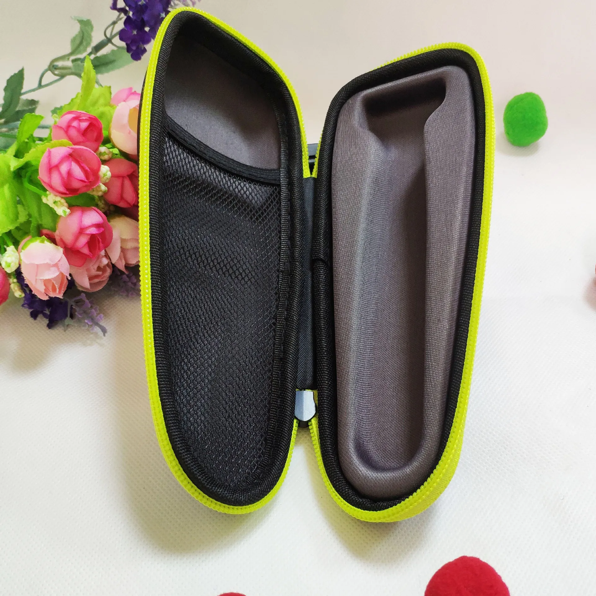 Bolsa de almacenamiento para maquinilla de afeitar, estuche rígido adecuado para Philips One Blade Qp2530/2520, bolsa de viaje, bolsa de almacenamiento forrada con bolsa con cremallera ► Foto 2/4