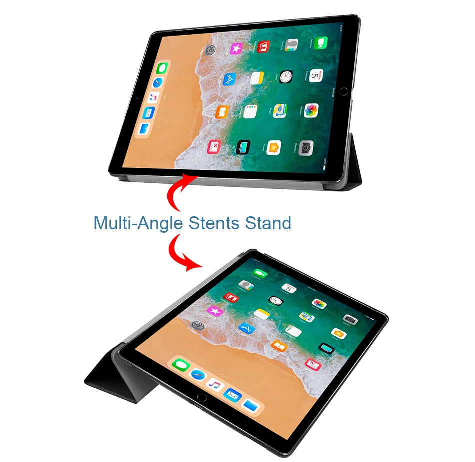 MTT Чехол для iPad Pro 12,9 дюйма модель A1584 A1652 A1670 A1671 тонкий из искусственной кожи Флип Стенд смарт-чехол Авто Режим сна/пробуждения