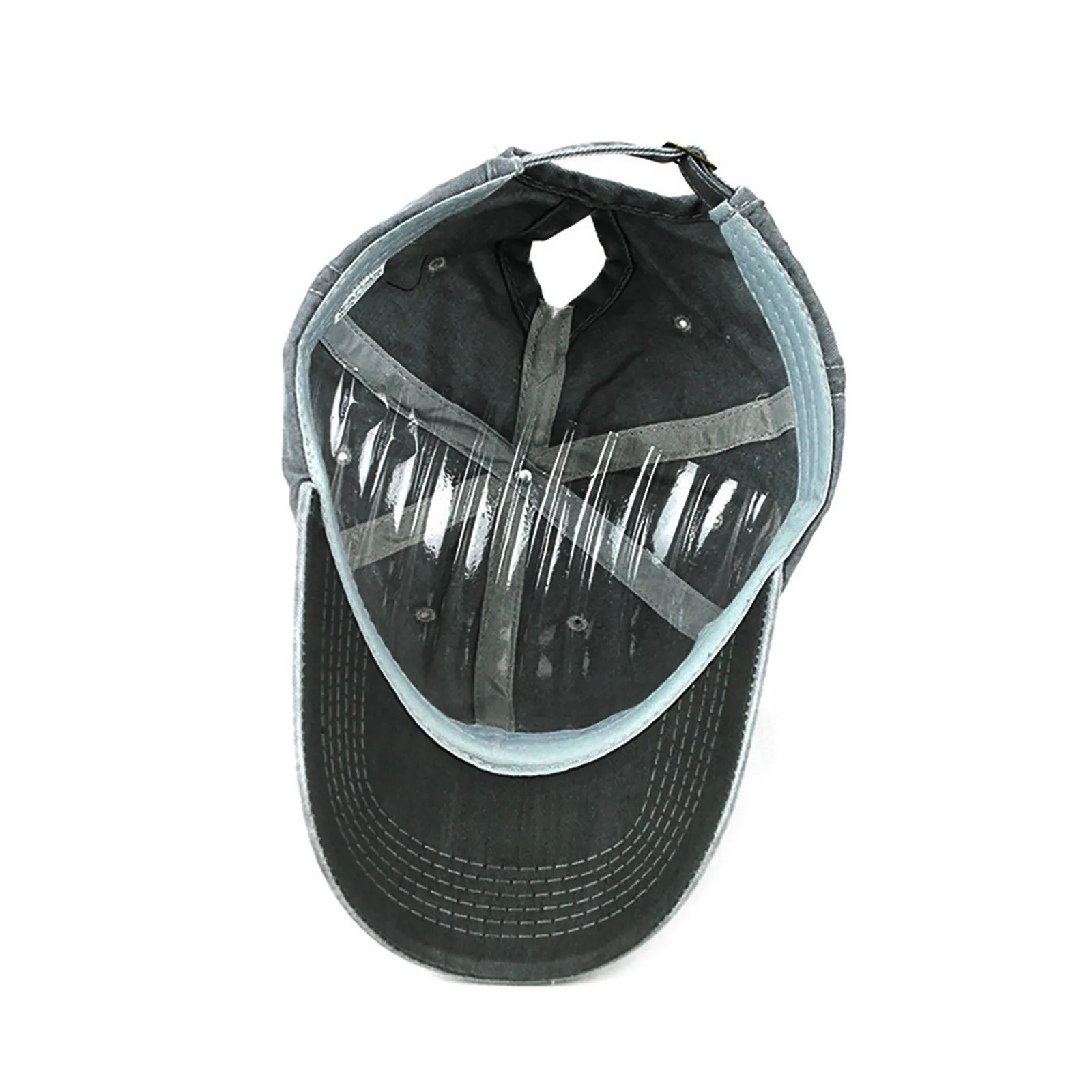 Women Ponytail Baseball Cap Hat Summer Cotton Long Hair Hat Golf Fishing Sports Outdoor Caps