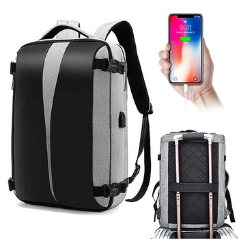 

Men Travel Backpack School Bags Men's Laptop Bagpack 15.6 Inch Notebook Back Pack USB Charging Male Backpacks Business Samart