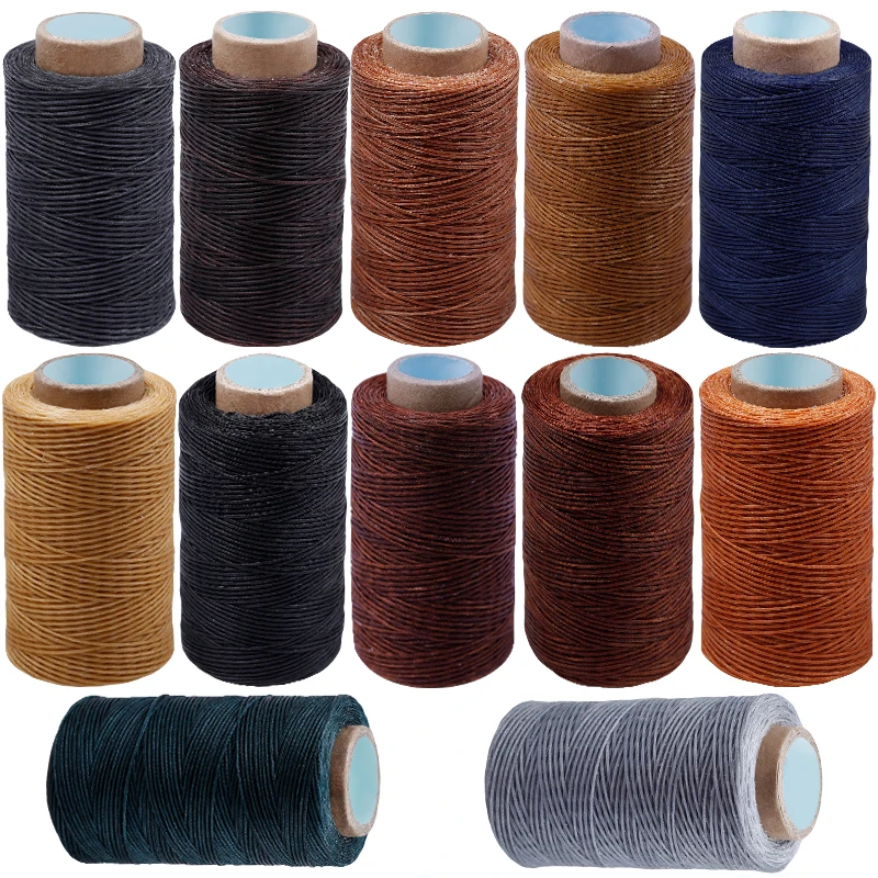 Thread Sewing Leather Hand Waxed Thread Sewing Leather Waxed Thread Set Leather Sewing