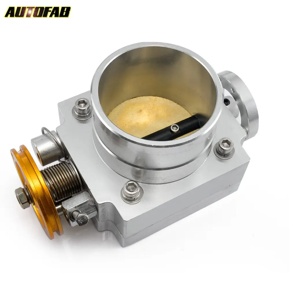 Universal Aluminum 80MM Throttle Body Intake Manifold Dor RB25/2JZ/EVO 1-6/ petrol 4.8/CRUSIER 4.5L-78mm*78mm AF-TB80A