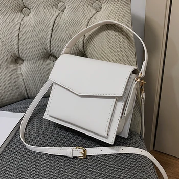 

NEW French Design Fashion Square Bag Handbag &amp; Elegant Shoulder Bag Messenger Bag Width 18cm Height 16cm Thickness 7cm