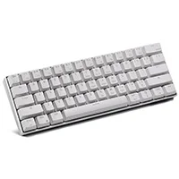 Белый Здравствуйте GANSS Cherry mx Переключатель 60% 61 Ключи NKRO Тип-C Проводная игровая механическая клавиатура для ПК - Цвет: Белый