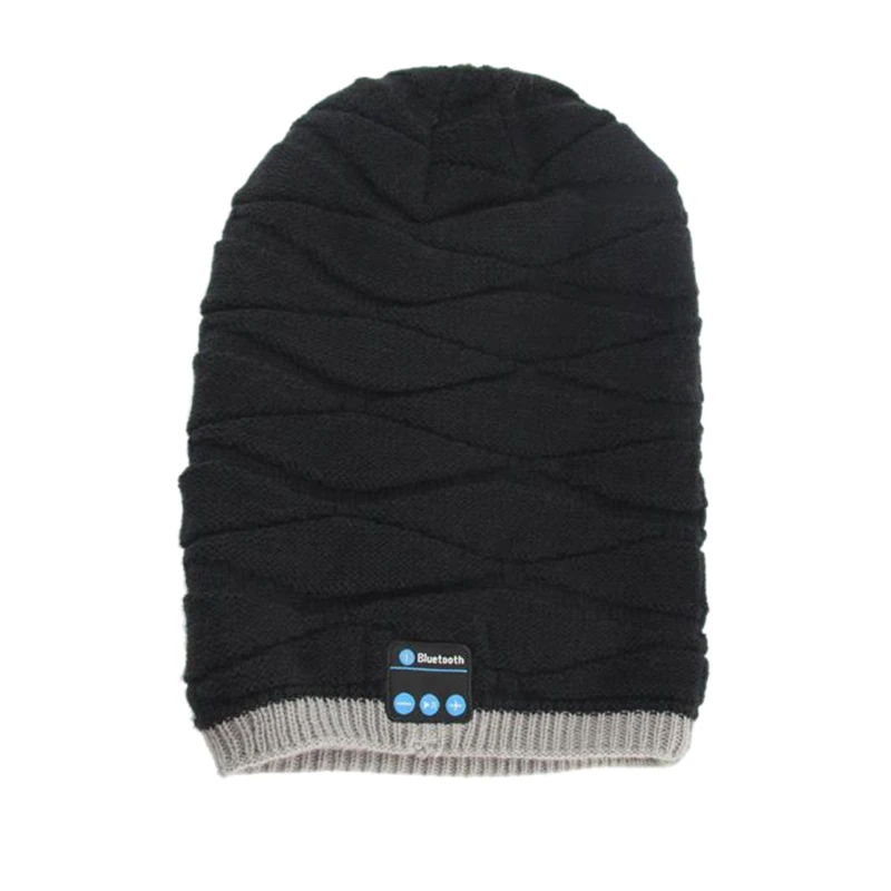 Unisex Men Women Bluetooth o Music Beanie Hat Cap with Stereo Speaker Headphones Microphone Hands for Phone E2S New