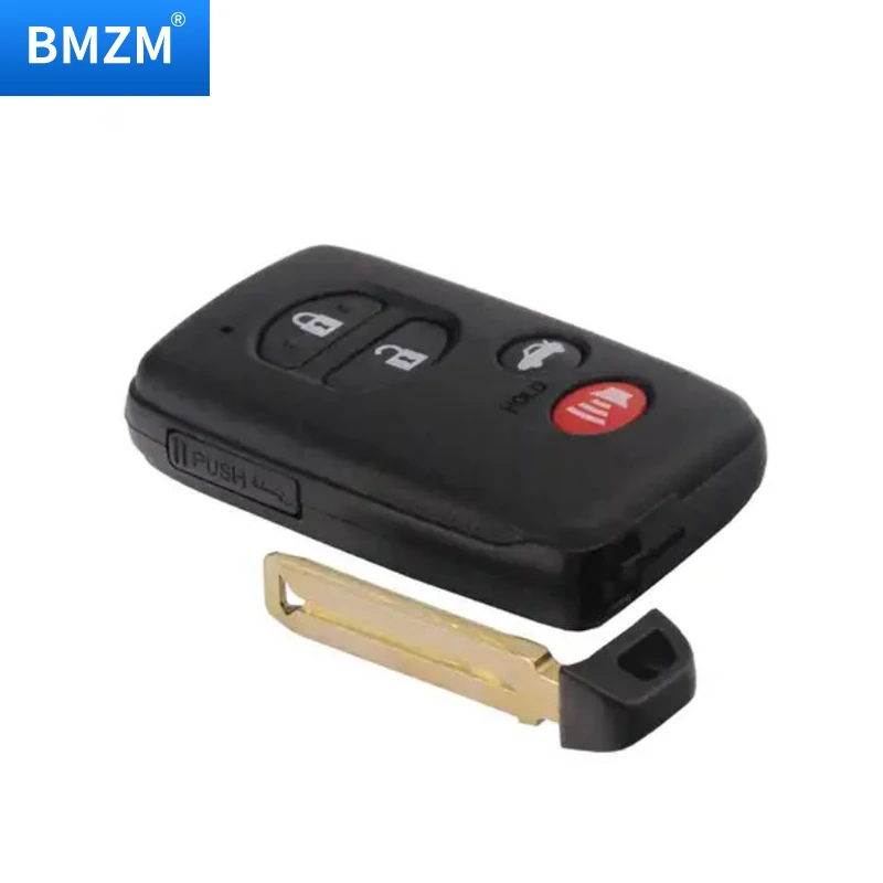 BMZM 3 + 1 кнопки умный дистанционный ключ для Toyota Camry Reiz Avalon Corolla Vios 2008 2013 с 314 MHZ 74 чип