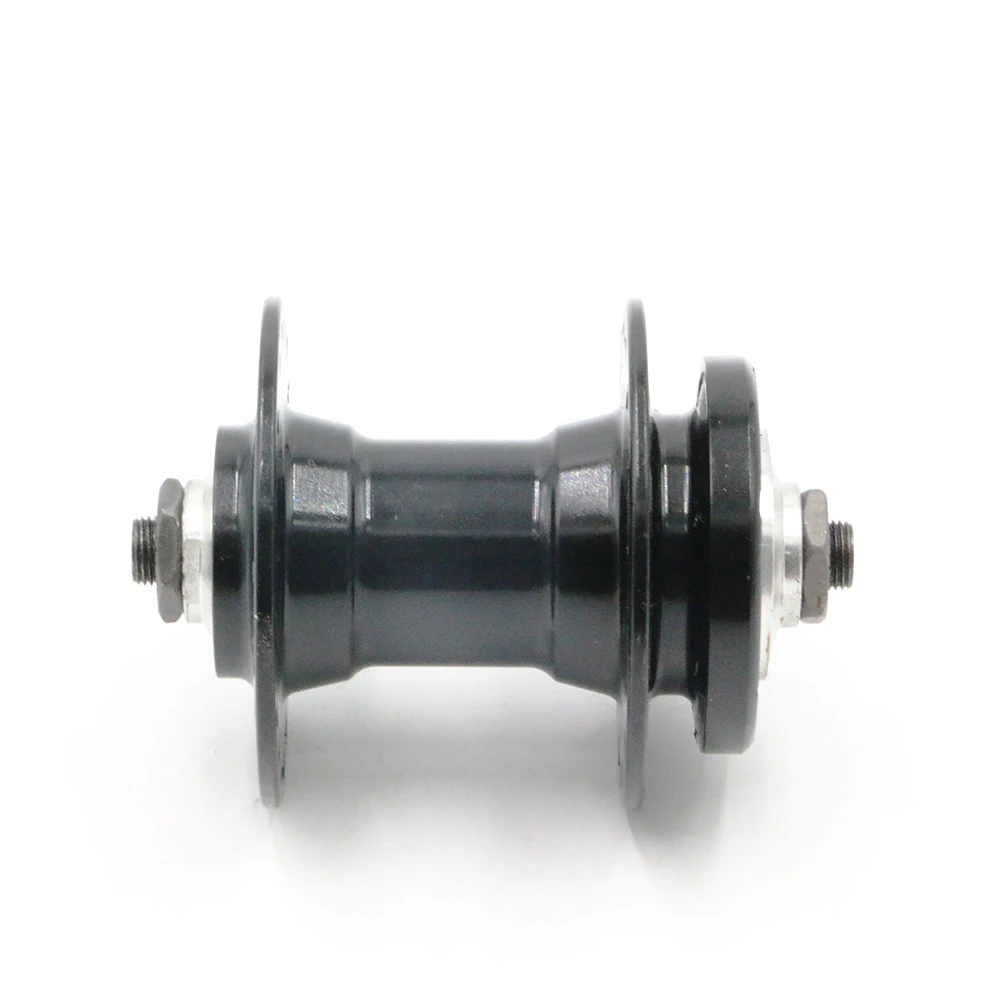 Black Hub set 36 отверстий Передняя велосипедная ступица быстроразъемный высококачественный алюминиевый сплавный диск тормозной подшипник ступицы велосипедная ступица MTB ротор велосипедные части - Цвет: Black Hub set