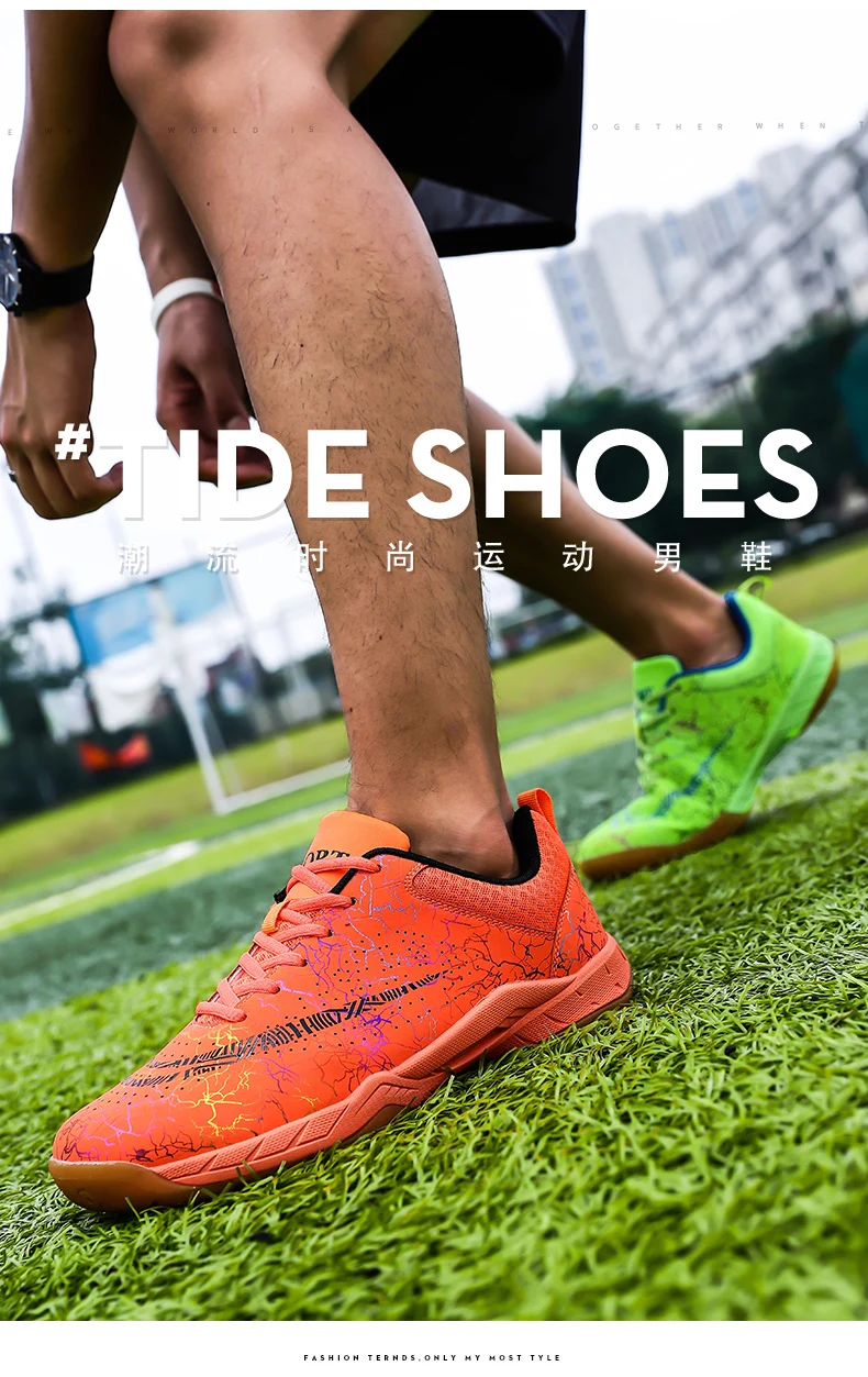 Новые брендовые кроссовки для настольного тенниса для мужчин Wo men s профессиональный настольный теннис обувь детская дышащая тренировочная обувь для бадминтона
