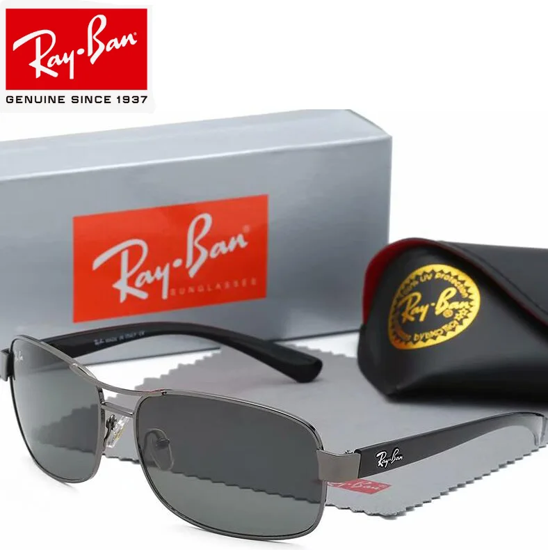 Мужские и женские солнцезащитные очки Rayban брендовые дизайнерские с защитой от