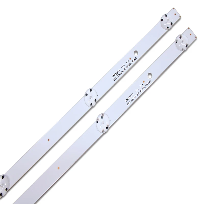 

2 PCS 5LEDs 590mm LED backlight strip for LG 32LF510B Innotek direct 32inch CSP 32LH510B 32LH51_HD S SSC_32INCH_HD