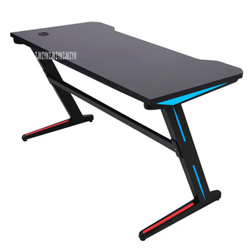 Z-A 1.2m Remote Control RGB Light E-Sports Computer Table Gaming L aptop Desk Profession Steel Fram