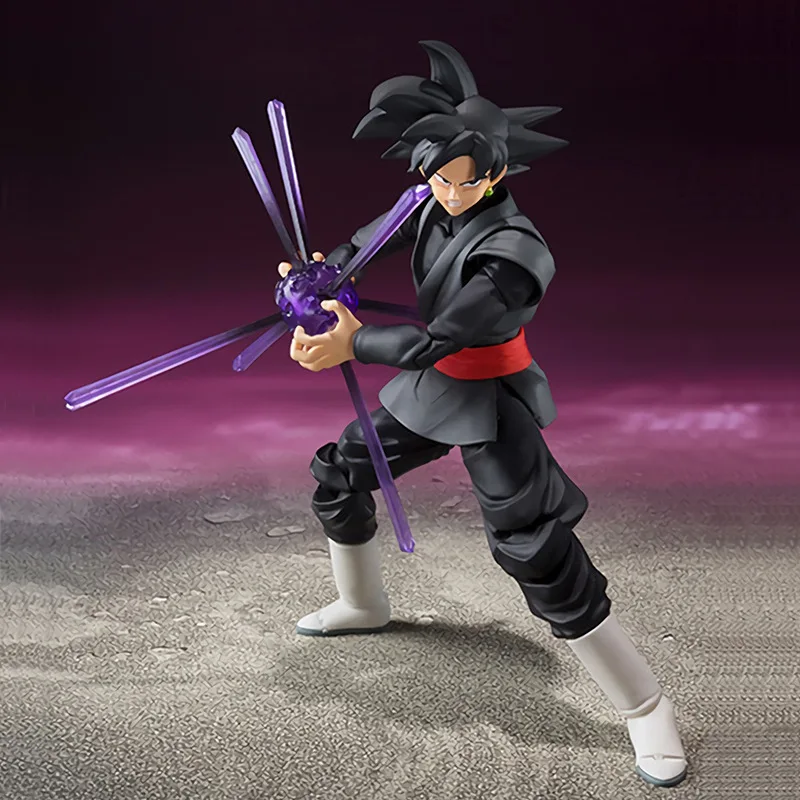 

Seven Dragon Ball Super Saiyan People zha ma si Dragon Ball Ultra-Taohong SHF Black Monkey King Movable Joint Hand