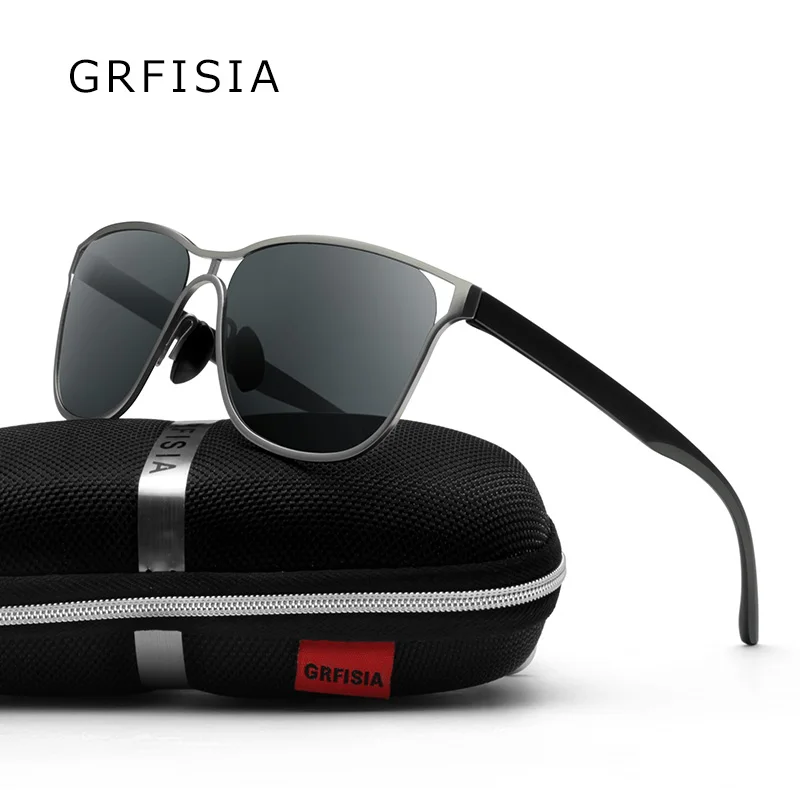 Square Sunglasses Men Polarized Drive Sun Glasses Ultralight Frame Vintage Eyewear UV400 Goggles Male Gafas De Sol MI13 | Аксессуары для
