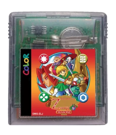 Cartão de Jogo 8bit: a Lenda de Z-oracle Seasons Língua Inglesa! Salvar é Ok! of
