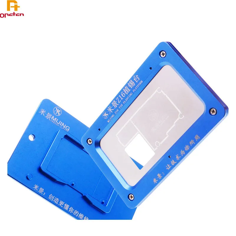 

Mijing Z16 Tin Planting Table Net Ball Planting Mainboard Repair For Mobile Phone11 11Promax Middle Layer NetBalling Fixture
