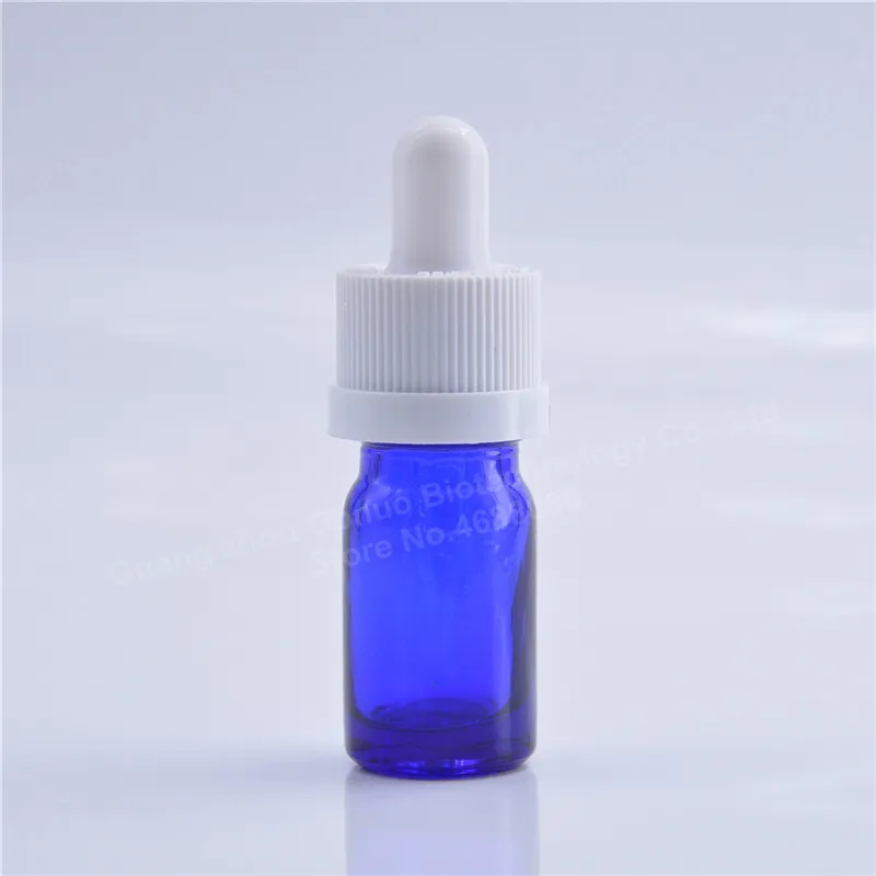 Blue bottle type 2 26 шт./компл. 5 мл Янтарный синий прозрачный зеленый стеклянный флакон с пипеткой пустой образец капельница для эфирного масла бутылка е для отжима сока и масла бутылки - Цвет: Blue bottle type 2