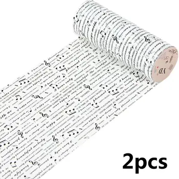 

2Rolls 10CM Wide Vintage Washi Tape Wide Retro Foil Masking Decorative Tape