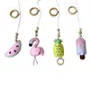 4Pcs/set Solid Wood Fitness Rack Pendant Children Room Decoration Infants Baby Gym Toy Hanging Ornaments 4