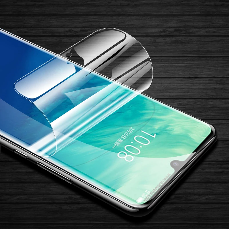 CHYI 3D изогнутая пленка для ZTE Nubia Z20 защита экрана 6,42 Дюймов Полное покрытие нано Гидрогелевая пленка с инструментами не закаленное стекло