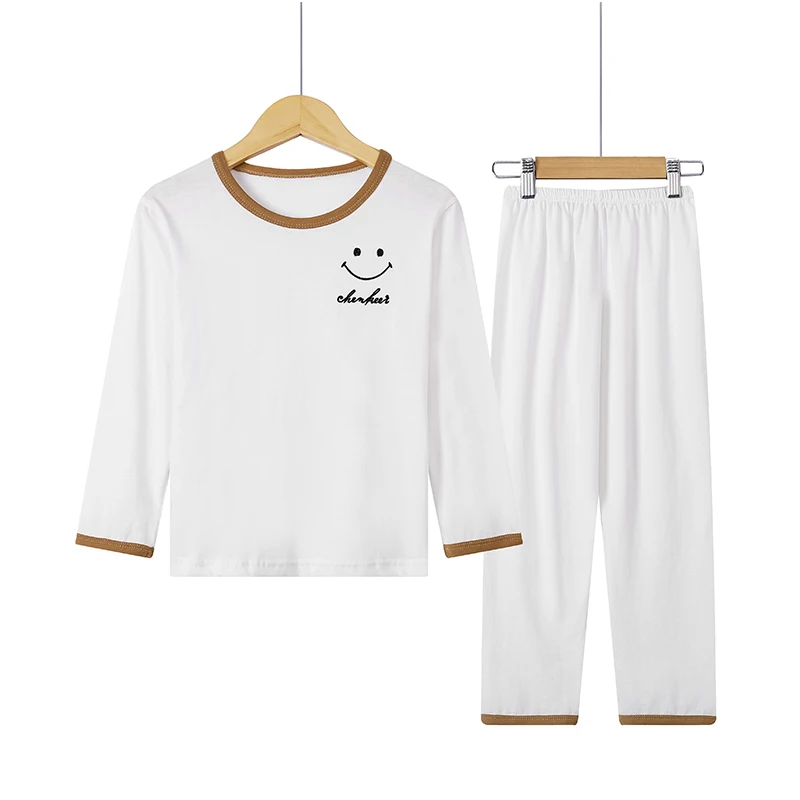 Kids Boys Sleepwear baby girl spring cotton sets Children Homewear Pajamas for Boy Pyjamas Kids Nightwear 0-13Y teenage clothes