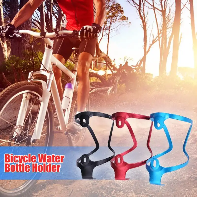 Велосипедные бутылки для воды со подножка; Алюминиевый Сплав Горный Дорожный велосипедный держатель для бутылки чайник держатель бутылки аксессуары для велосипедной стойки