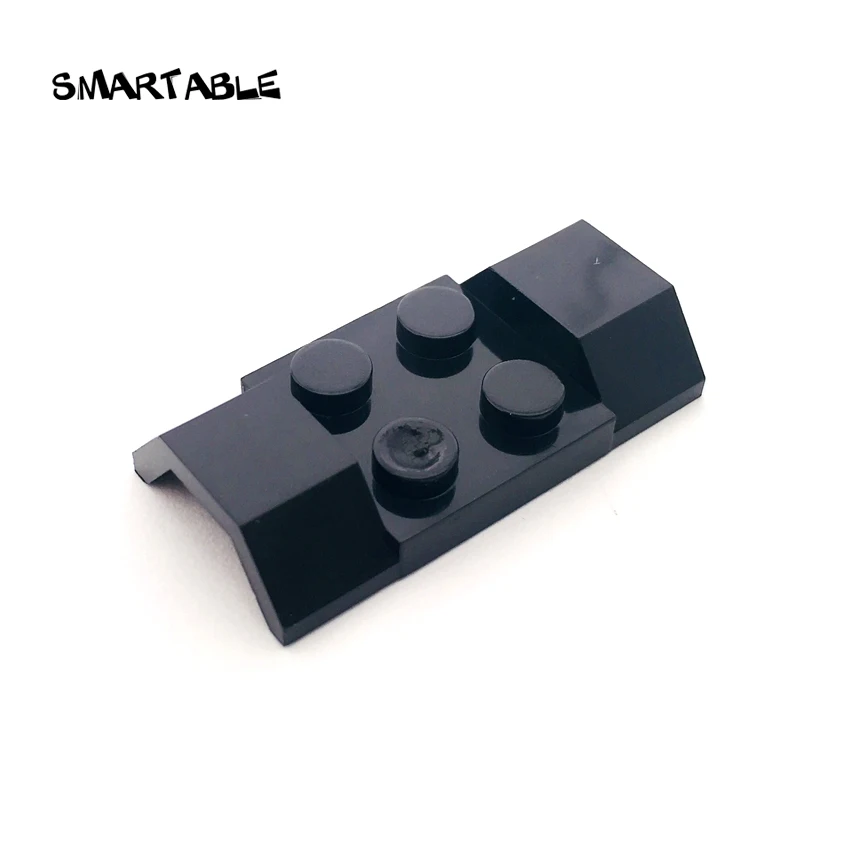 

Smartable Plate Special 2x4 For Vehicle fender Building Blocks Brick MOC Parts Toys Compatible City Technic 3787 40pcs/lot
