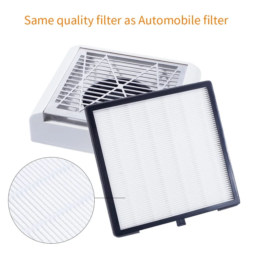 Kaufen Foreverlily 40W Neue Starke Leistung Nagel Staub kollektor Nagel Fan Art Salon Saug Staub Collector Maschine Staubsauger Fan