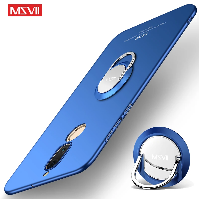 Чехол Mate 10 Lite тонкий матовый чехол Msvii для Huawei автомобильный держатель Pro чехлы