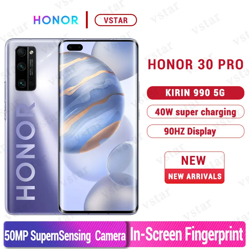 Смартфон Honor 30 Pro 8+128/256 Гб | Мобильные телефоны и аксессуары