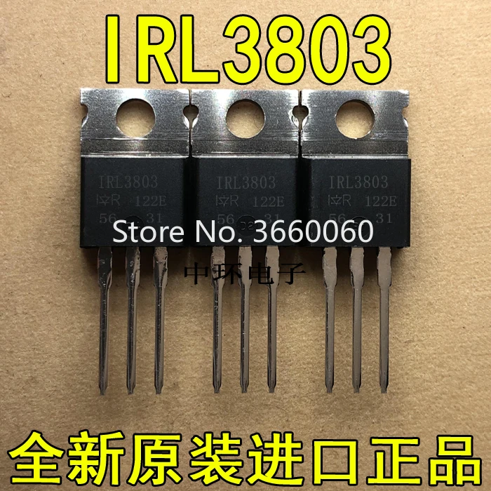 

10pcs/lot IRL3803 IRL3803PBF TO-220 FET 140A 30V