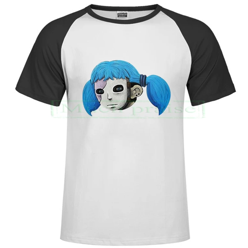 Летние мужские футболки Sally face Мужская модная футболка с мультяшным принтом Sally Face цельные повседневные футболки уличные Топы