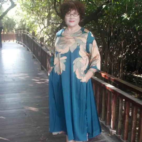 Платья размера плюс для женщин 4xl 5xl 6xl большой размер 7XL летнее платье элегантное женское винтажное платье макси длинное платье DJ523