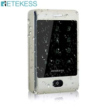 Retekess T-AC01 IP68 Водонепроницаемый RFID Контроль доступа сенсорная клавиатура система контроля допуска к двери 125 кГц металлический чехол с подсветкой