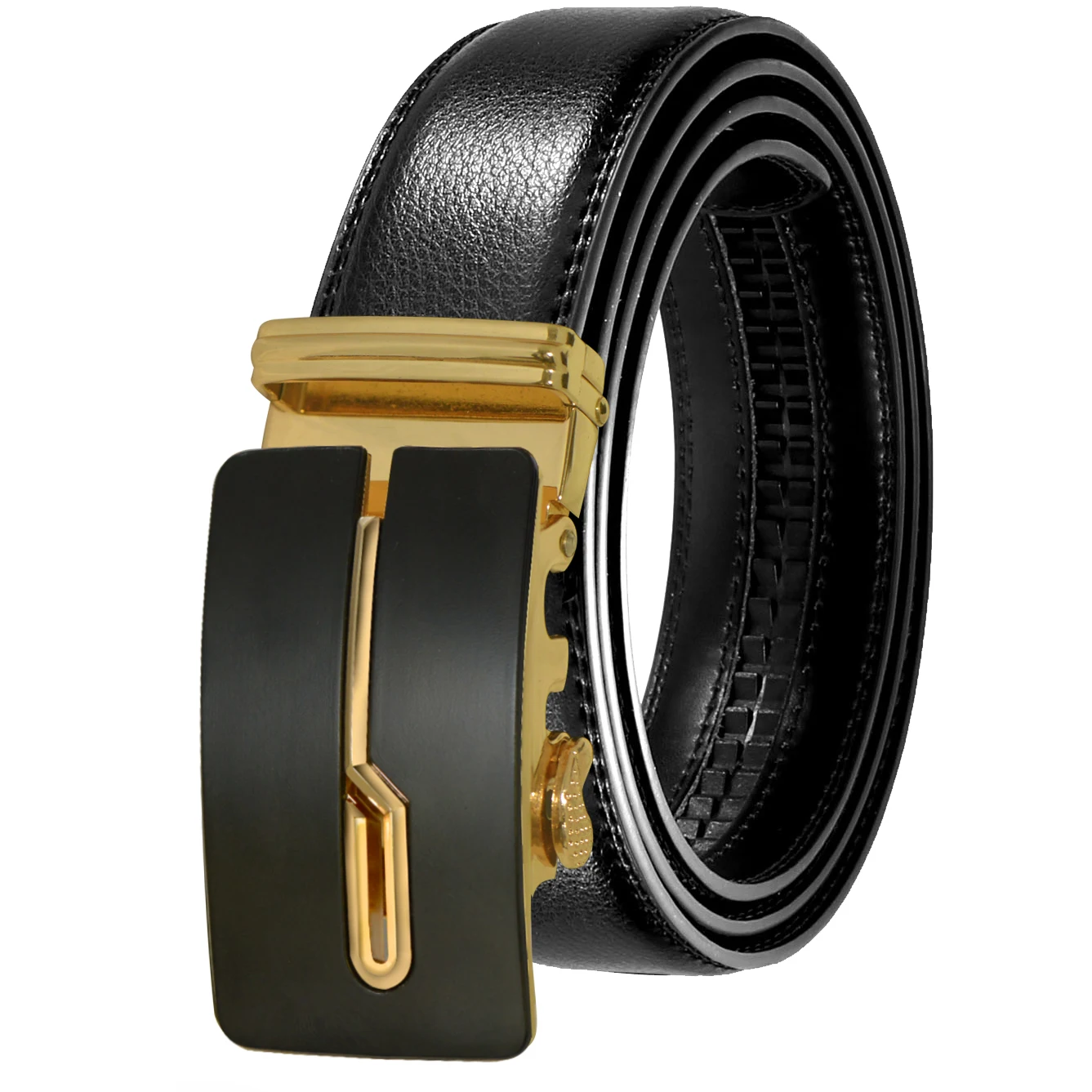 Belt KT3 Мужской ремень из натуральной кожи, роскошный бренд, автоматическая пряжка, мужской ремень, высокое качество, ремень, черные ремни, широкие пояса - Цвет: Belt KT3