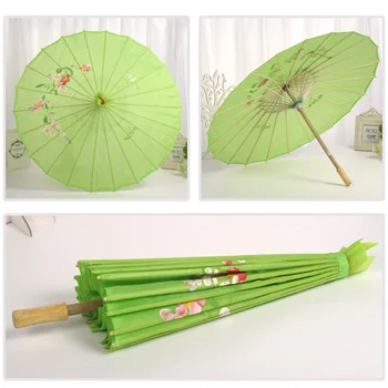 

HOT Oil Paper Umbrella Chinese Classical Style Handmade Decorative Photo Dance Props TI99