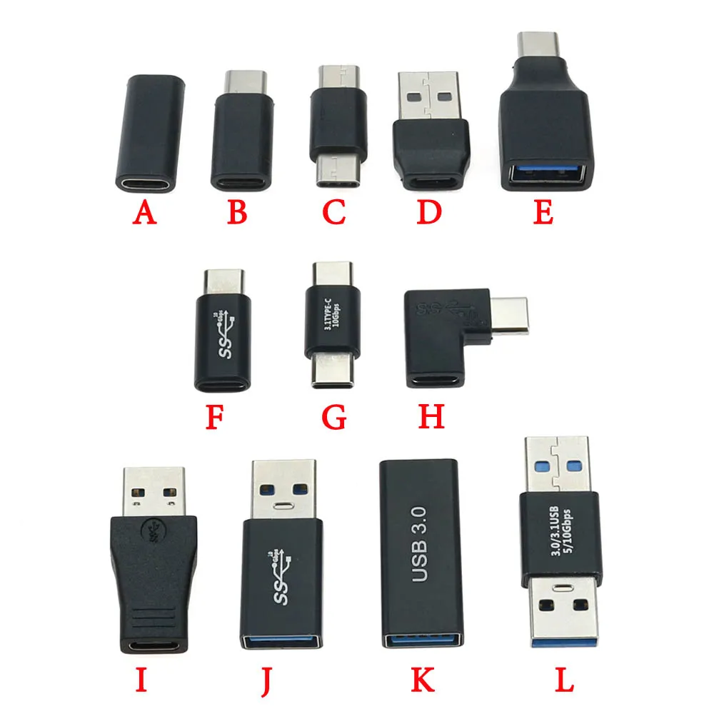 Переходник USB Type C папа мама|Переходники и адаптеры| |