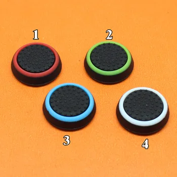 

4pcs Silicone Analog Thumb Stick Grips Cover For Xbox 360 One Playstation 4 For PS4/PS3 Pro Slim Gamepad Cap Joystick Cap Cases