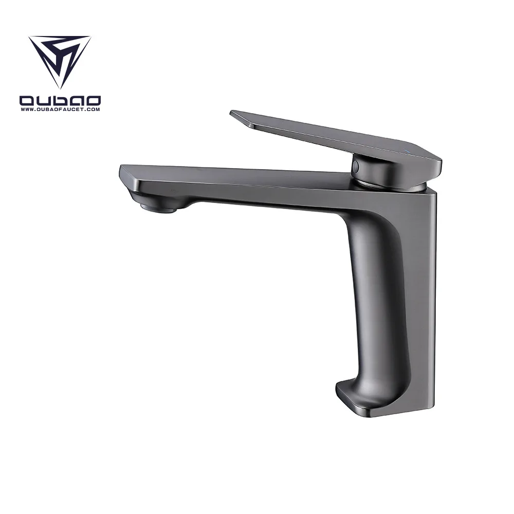 

OB-LA2003 Stainless steel pull-type hot and cold tap basin washbasin washbasin rotating black basin toilet retractable