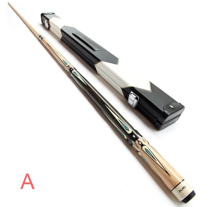 A-solid-shaft FURY кий для пула бильярда комплект 11,75 мм/12,75 мм технология Tiger Tip 10 штук в 1 вал Billar Профессиональный Billiar tecnology - Цвет: A-solid-shaft