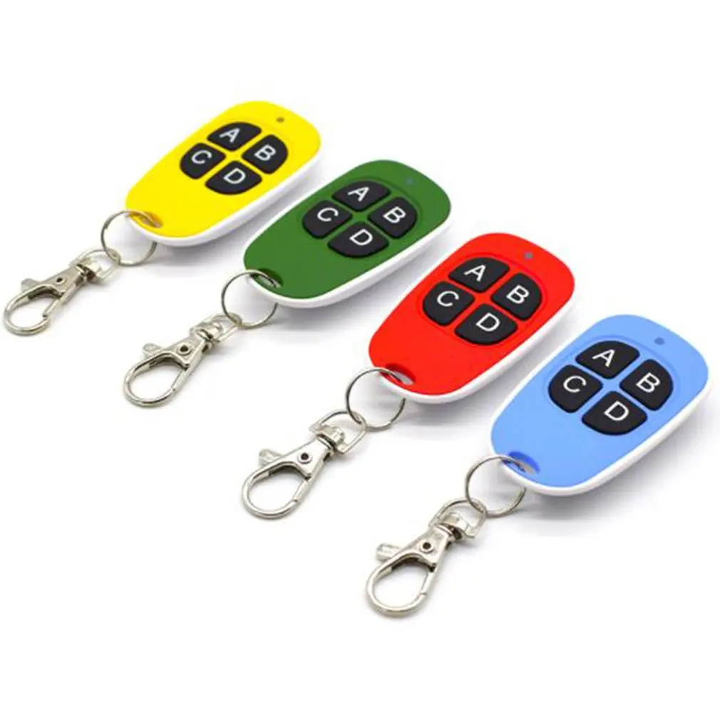 433MHZ Copy Remote Control Garage Door Durable Remote Control With Emission LED And Low Battery Indicator - Famidy.com