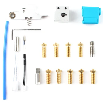 

3D Printer for Sidewinder X1 AND Genius Nozzle Silicone Sleeve Throat Handle Thermistor Heating Pipe Heating Block Kit