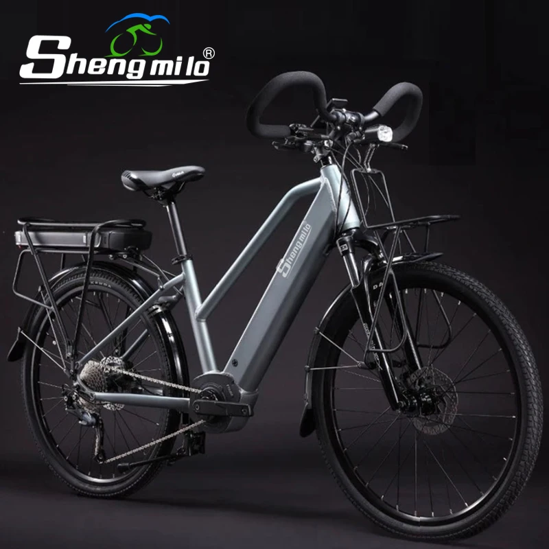26 дюймовый Электрический дорожный велосипед 36v250w центральный двигатель 9SP