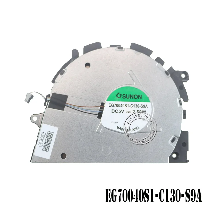 Ноутбук Процессор Вентилятор охлаждения EG70040S1-C130-S9A DC5V 2 50 W 4Pin для HP ProBook 440 450 455 650 G8