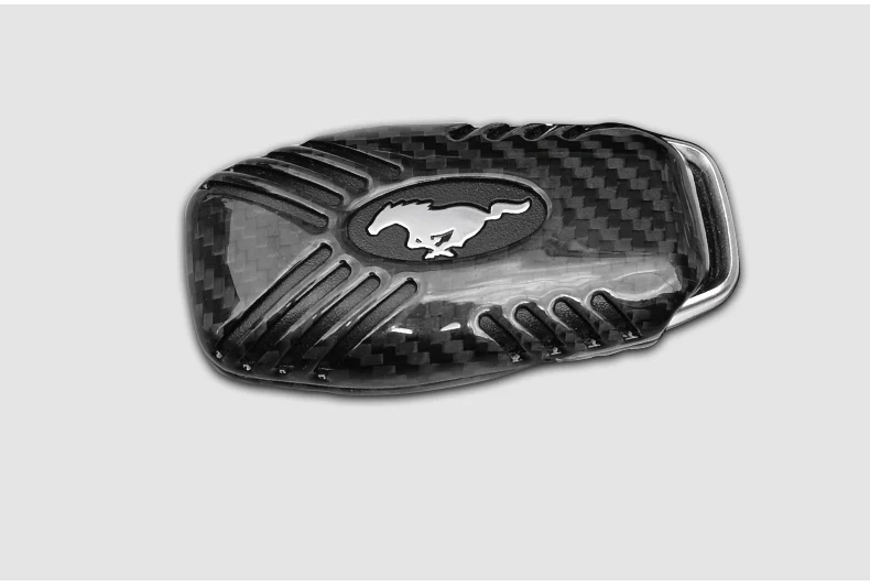 Подходит для Ford Mustang- защитный чехол для ключей из углеродного волокна декоративные ракушки