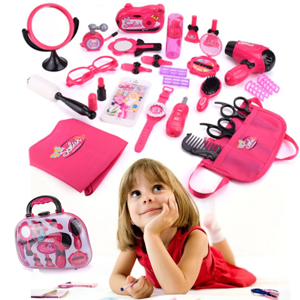 girls pretend make up