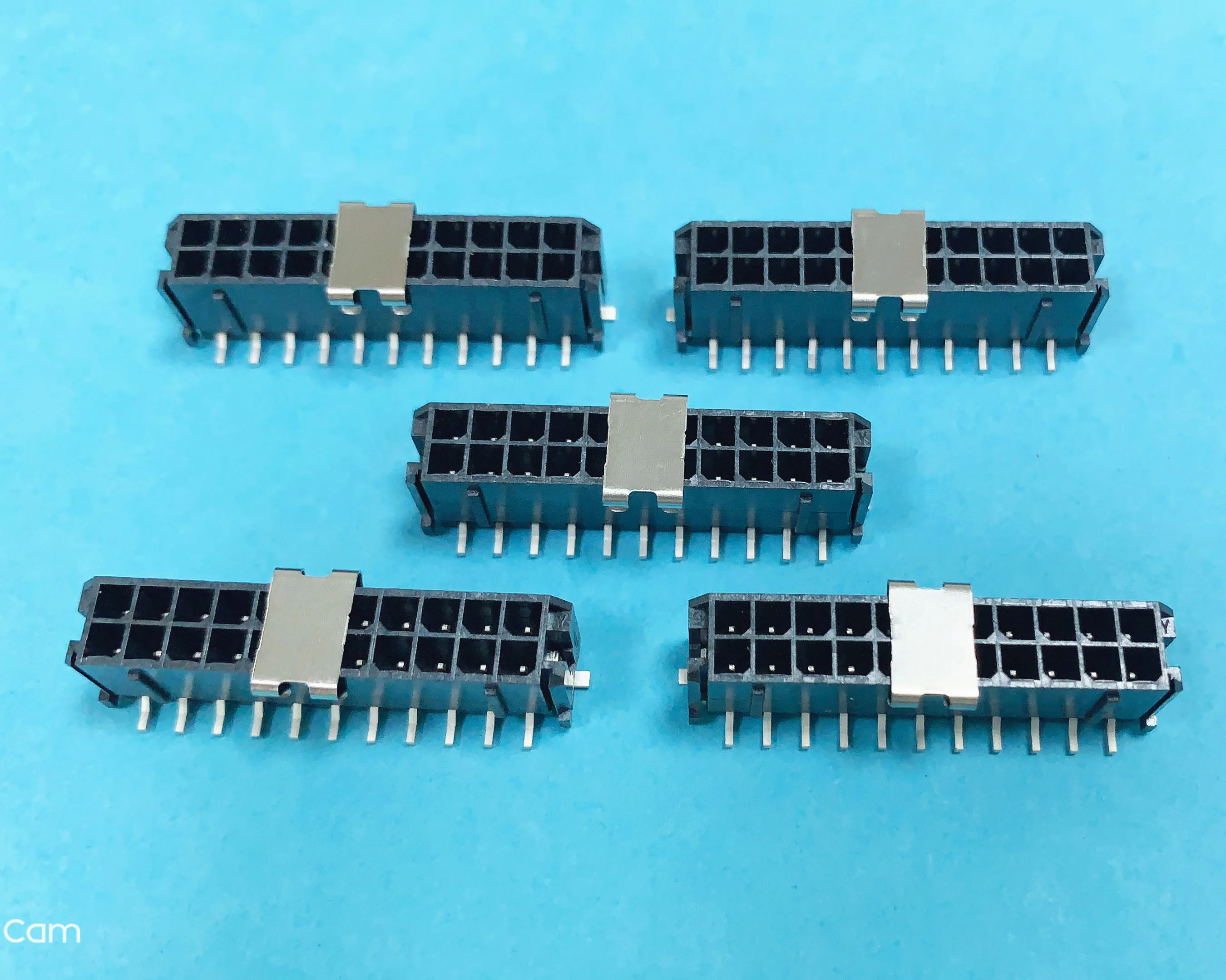 

Micro-Fit 3.0 Vertical Header, 3.00mm Pitch, Dual Row, 22 Circuits, with Solder Tab, Tin, Glow-Wire Capable,43045-2218