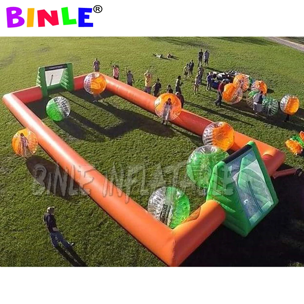 PortableinflatableSoccerbubblebumperballFieldInflatableFootball